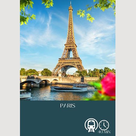 Appartement-Paris-Disney-Terrasse-Jardin-Parking Vaires-sur-Marne 외부 사진