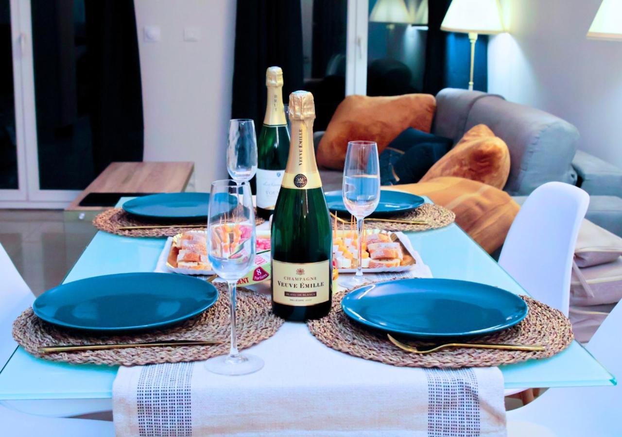 Appartement-Paris-Disney-Terrasse-Jardin-Parking Vaires-sur-Marne 외부 사진